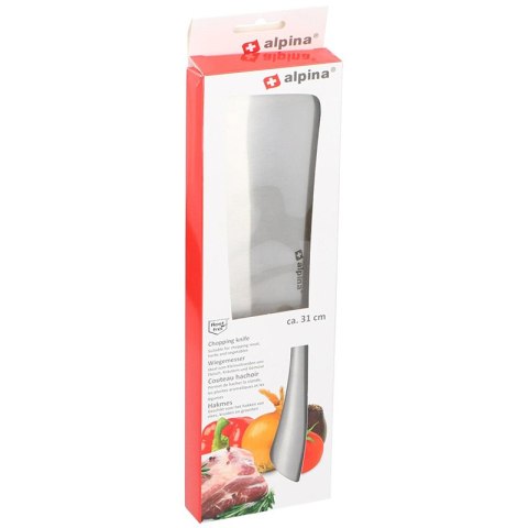 Alpina - Nóż / tasak do siekania i rozdrabniania ze stali nierdzewnej 31 cm Alpina - Nóż / tasak do siekania i rozdrabniania ze stali nierdzewnej 31 cm