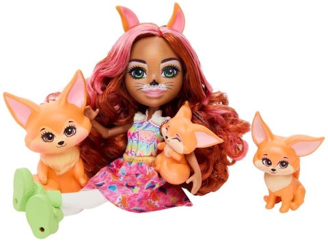 Enchantimals Lalka Filigree Fox zestaw lisia rodzinka Perk ZA5106 Enchantimals Lalka Filigree Fox zestaw lisia rodzinka Perk ZA5106