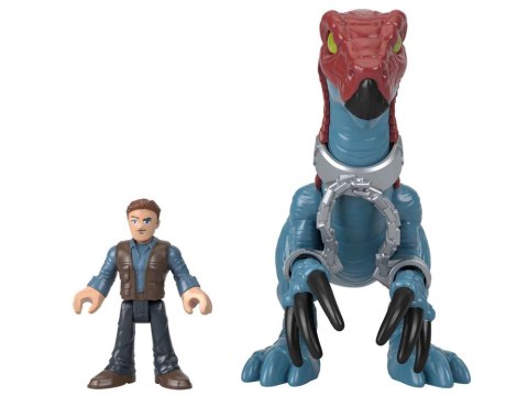 Jurassic World zestaw Imaginext figurki Therizinosaurus + Owen ZA5096 Jurassic World zestaw Imaginext figurki Therizinosaurus + Owen ZA5096