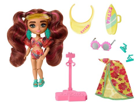 Lalka Barbie Extra Fly Minis w plażowej słonecznej stylizacji ZA5108 Lalka Barbie Extra Fly Minis w plażowej słonecznej stylizacji ZA5108
