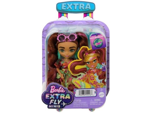 Lalka Barbie Extra Fly Minis w plażowej słonecznej stylizacji ZA5108 Lalka Barbie Extra Fly Minis w plażowej słonecznej stylizacji ZA5108