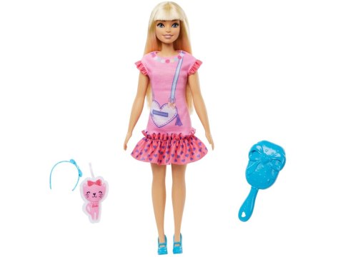 Lalka My First Barbie Moja Pierwsza ruchome kończyny + kotek HLL19 ZA5081 Lalka My First Barbie Moja Pierwsza ruchome kończyny + kotek HLL19 ZA5081