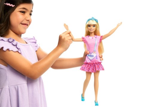 Lalka My First Barbie Moja Pierwsza ruchome kończyny + kotek HLL19 ZA5081 Lalka My First Barbie Moja Pierwsza ruchome kończyny + kotek HLL19 ZA5081