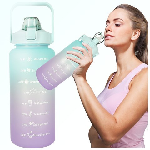 Butelka na wodę bidon 2000ml Butelka na wodę bidon 2000ml
