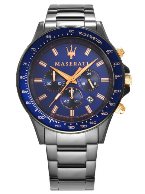Zegarek Męski Maserati Sfida R8873640001 + BOX Zegarek Męski Maserati Sfida R8873640001 + BOX