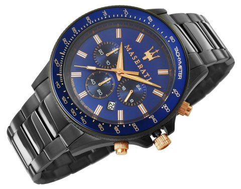 Zegarek Męski Maserati Sfida R8873640001 + BOX Zegarek Męski Maserati Sfida R8873640001 + BOX