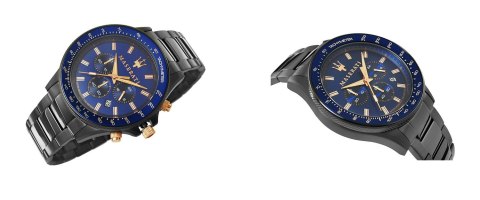 Zegarek Męski Maserati Sfida R8873640001 + BOX Zegarek Męski Maserati Sfida R8873640001 + BOX