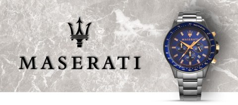 Zegarek Męski Maserati Sfida R8873640001 + BOX Zegarek Męski Maserati Sfida R8873640001 + BOX