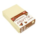 Prześcieradło frotte z gumką 160x220 kremowe 003 grube 200g/m2 KARO