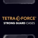 Cellularline Tetra Force Strong Guard - Etui Samsung Galaxy S24 z powłoką MICROBAN (przezroczysty)