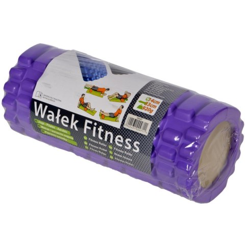 WAŁEK ROLLER DO ĆWICZEŃ FIOLETOWY 14x33CM 930G ENERO FIT WAŁEK ROLLER DO ĆWICZEŃ FIOLETOWY 14x33CM 930G ENERO FIT