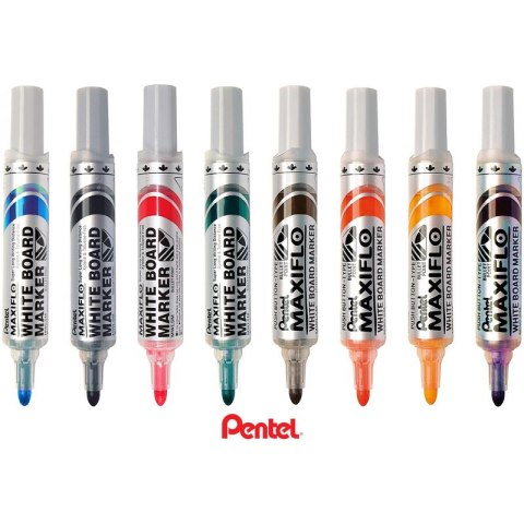 Marker do tablic Pentel Maxiflo MWL5M żółty