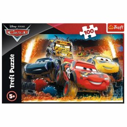 Puzzle Auta Trefl DISNEY 100 el. Puzzle Ekstremalny wyścig 16358