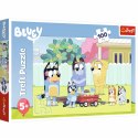 Puzzle Bluey Trefl 100 el. Wesoły świat Bluey 16471