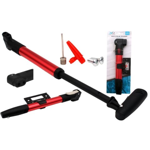 POMPKA ROWEROWA MINI ALU XQMAX - CZERWONA POMPKA ROWEROWA MINI ALU XQMAX - CZERWONA
