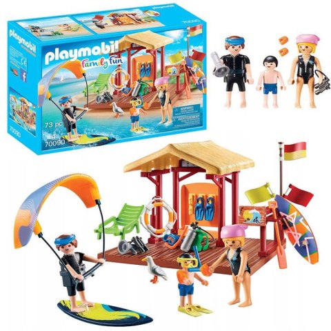 Playmobil kreatywne Klocki Szkółka sportów wodnych 73 ele ZA5139 Playmobil kreatywne Klocki Szkółka sportów wodnych 73 ele ZA5139
