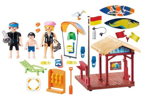 Playmobil kreatywne Klocki Szkółka sportów wodnych 73 ele ZA5139 Playmobil kreatywne Klocki Szkółka sportów wodnych 73 ele ZA5139