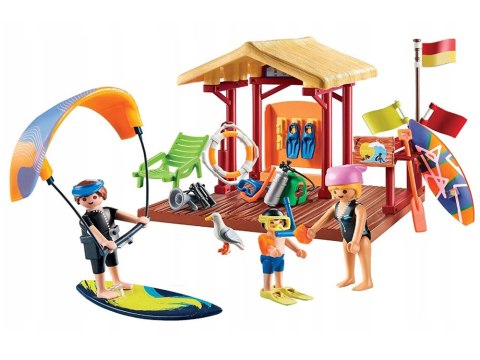 Playmobil kreatywne Klocki Szkółka sportów wodnych 73 ele ZA5139 Playmobil kreatywne Klocki Szkółka sportów wodnych 73 ele ZA5139