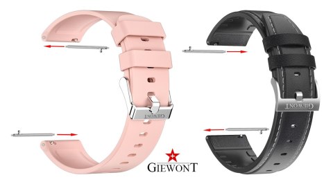Teleskop Giewont stalowy do smartwatchy 18 mm GWT18 Teleskop Giewont stalowy do smartwatchy 18 mm GWT18