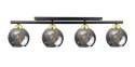 Lampa sufitowa 4xE27 MINOR BLACK/GOLD