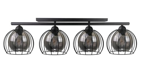 Lampa sufitowa 4xE27 STIGMA BLACK