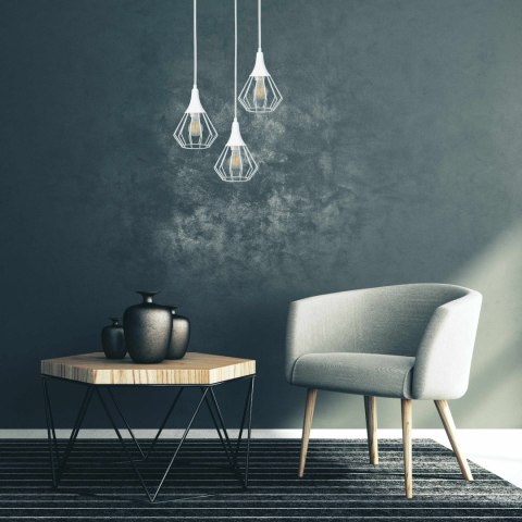 Lampa wisząca 3xE27 SELENE WHITE Lampa wisząca 3xE27 SELENE WHITE