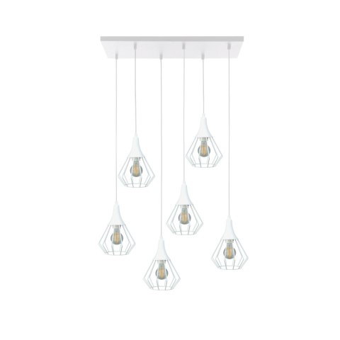 Lampa wisząca 6xE27 SELENE WHITE Lampa wisząca 6xE27 SELENE WHITE