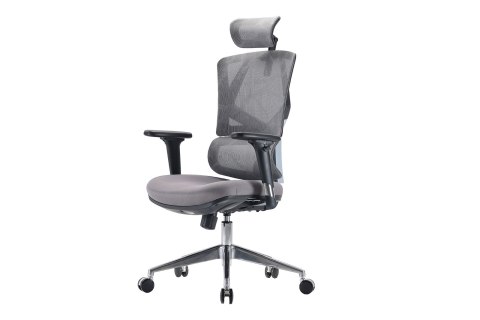Fotel ergonomiczny ANGEL biurowy obrotowy Dakota 2.0 SZARY Fotel ergonomiczny ANGEL biurowy obrotowy Dakota 2.0 SZARY