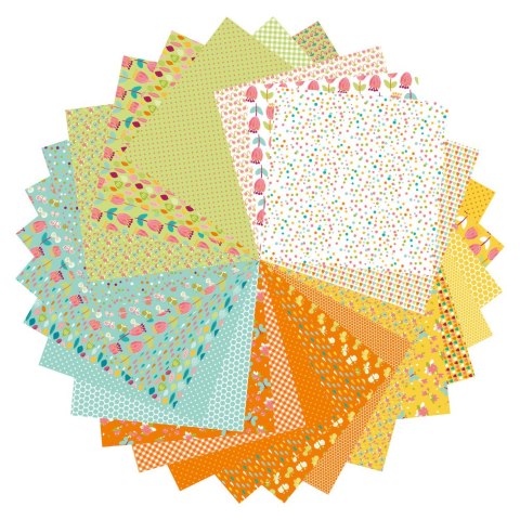 Papier Origami Wiosna 20x20cm, 70g Papier Origami Wiosna 20x20cm, 70g