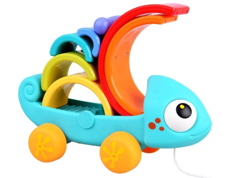Tęczowy kameleon układanka montessori 18m+ ZA4532 Tęczowy kameleon układanka montessori 18m+ ZA4532