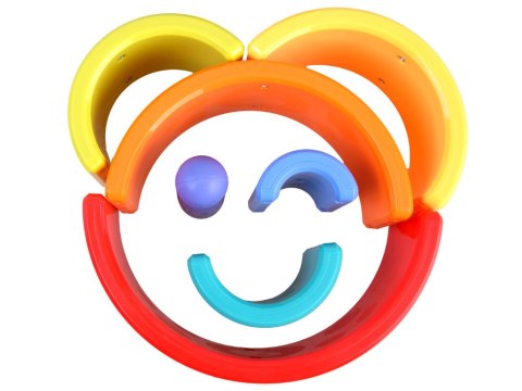 Tęczowy kameleon układanka montessori 18m+ ZA4532 Tęczowy kameleon układanka montessori 18m+ ZA4532