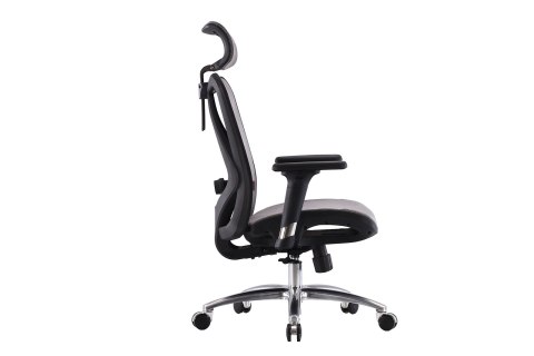 Fotel ergonomiczny ANGEL biurowy obrotowy kalistO Grafitowy Fotel ergonomiczny ANGEL biurowy obrotowy kalistO Grafitowy
