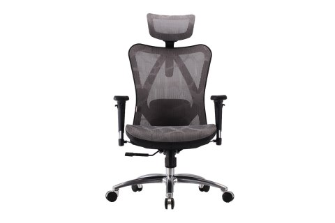 Fotel ergonomiczny ANGEL biurowy obrotowy kalistO Grafitowy Fotel ergonomiczny ANGEL biurowy obrotowy kalistO Grafitowy