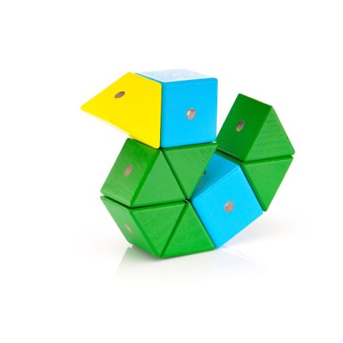 Klocki Magnetyczne WABI Zestaw Edukacyjny 120 el. + tacka magnetyczna WABI Pad Klocki Magnetyczne WABI Zestaw Edukacyjny 120 el. + tacka magnetyczna WABI Pad