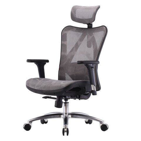 Fotel ergonomiczny ANGEL biurowy obrotowy kalistO Grafitowy Fotel ergonomiczny ANGEL biurowy obrotowy kalistO Grafitowy