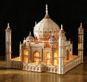 DREWNIANE PUZZLE 3D XXL TADŻ MAHAL LEGENDARNA ŚWIĄTYNIA MIŁOŚCI