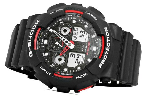 Zegarek Męski CASIO G-SHOCK GA-100-1A4ER + BOX Zegarek Męski CASIO G-SHOCK GA-100-1A4ER + BOX