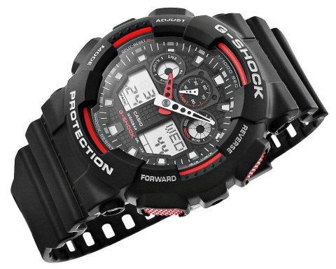 Zegarek Męski CASIO G-SHOCK GA-100-1A4ER + BOX Zegarek Męski CASIO G-SHOCK GA-100-1A4ER + BOX