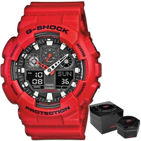 Zegarek Męski CASIO G-SHOCK GA-100B-4AER + BOX Zegarek Męski CASIO G-SHOCK GA-100B-4AER + BOX