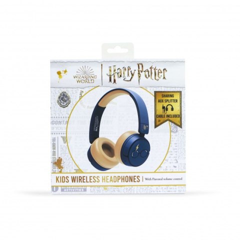 Harry Potter - Bezprzewodowe słuchawki nauszne Bluetooth V5.0 (Niebieski) Harry Potter - Bezprzewodowe słuchawki nauszne Bluetooth V5.0 (Niebieski)