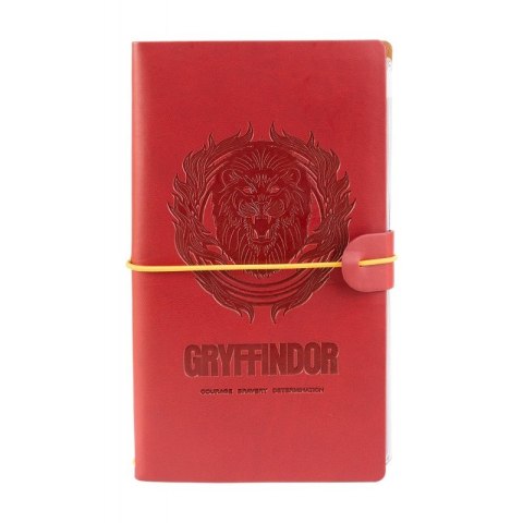 Harry Potter - Skórzany notatnik podróżny Gryffindor 12x19,6 cm (Czerwony) Harry Potter - Skórzany notatnik podróżny Gryffindor 12x19,6 cm (Czerwony)