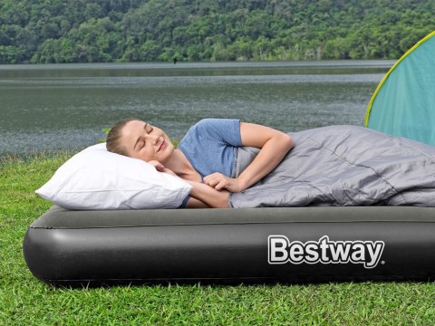 Bestway 1osobowy materac dmuchany Tritech Air Mattress Twin 188x99cm 6713L Bestway 1osobowy materac dmuchany Tritech Air Mattress Twin 188x99cm 6713L