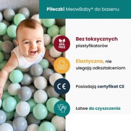 Meowbaby® kwadratowy suchy basen dla dziecka 90x90