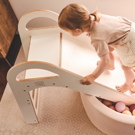 Meowbaby® drewniana zjeżdżalnia dla dziecka do pok Meowbaby® drewniana zjeżdżalnia dla dziecka do pok
