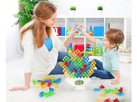 Klocki Konstrukcyjne Wieża Balansująca Tetris 3D Gra Zręcznościowa ZA4967 Klocki Konstrukcyjne Wieża Balansująca Tetris 3D Gra Zręcznościowa ZA4967