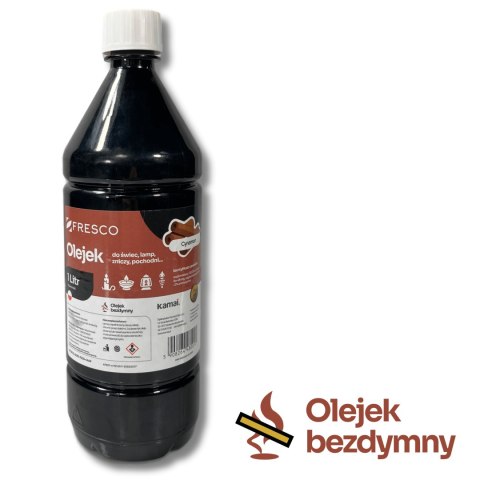 Paliwo olej do lamp, pochodni i świec 1,0L CYNAMON Paliwo olej do lamp, pochodni i świec 1,0L CYNAMON