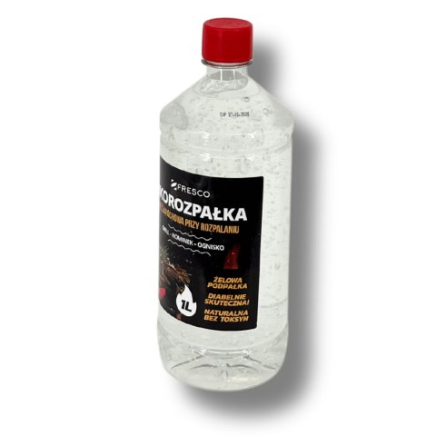 Żelowa eko-rozpałka 1,0L do grilla FRESCO bezzapachowa Żelowa eko-rozpałka 1,0L do grilla FRESCO bezzapachowa