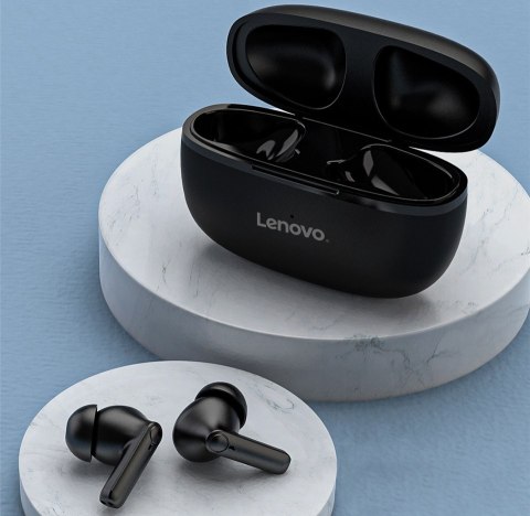 Słuchawki bezprzewodowe douszne Lenovo HT05 Czarne Słuchawki bezprzewodowe douszne Lenovo HT05 Czarne