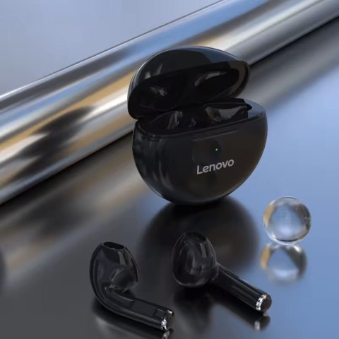 Słuchawki bezprzewodowe douszne Lenovo HT38 Czarne Słuchawki bezprzewodowe douszne Lenovo HT38 Czarne