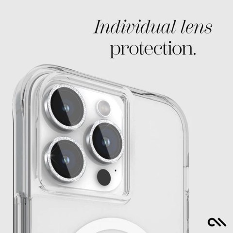 Case-Mate Aluminum Ring Lens Protector - Szkło ochronne na obiektyw aparatu iPhone 15 Pro / iPhone 15 Pro Max (Twinkle) Case-Mate Aluminum Ring Lens Protector - Szkło ochronne na obiektyw aparatu iPhone 15 Pro / iPhone 15 Pro Max (Twinkle)